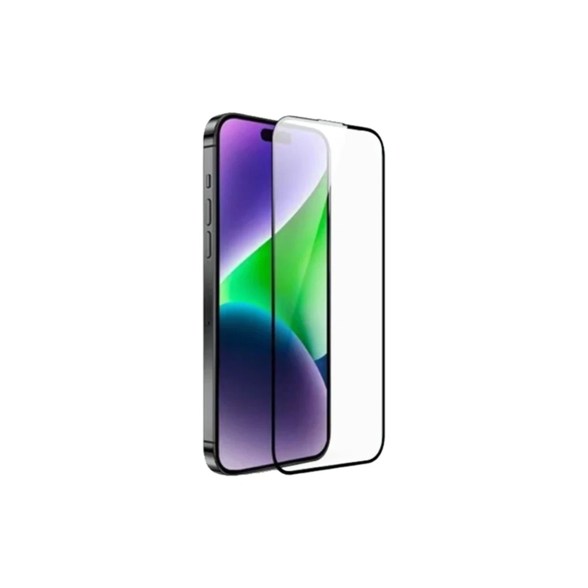 URR Apple iPhone 16 Pro 3D Curved Edge HD Cam Ekran Koruyucu - Siyah